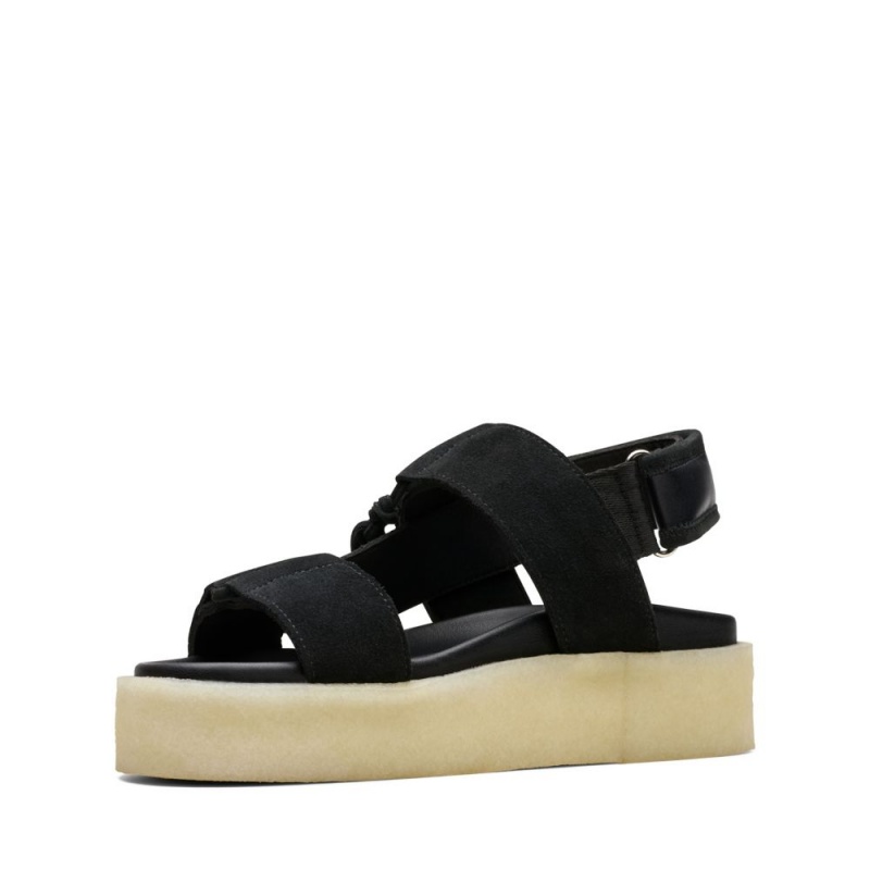 Clarks Crepe Sandal Σανδαλια γυναικεια μαυρα | GR106947