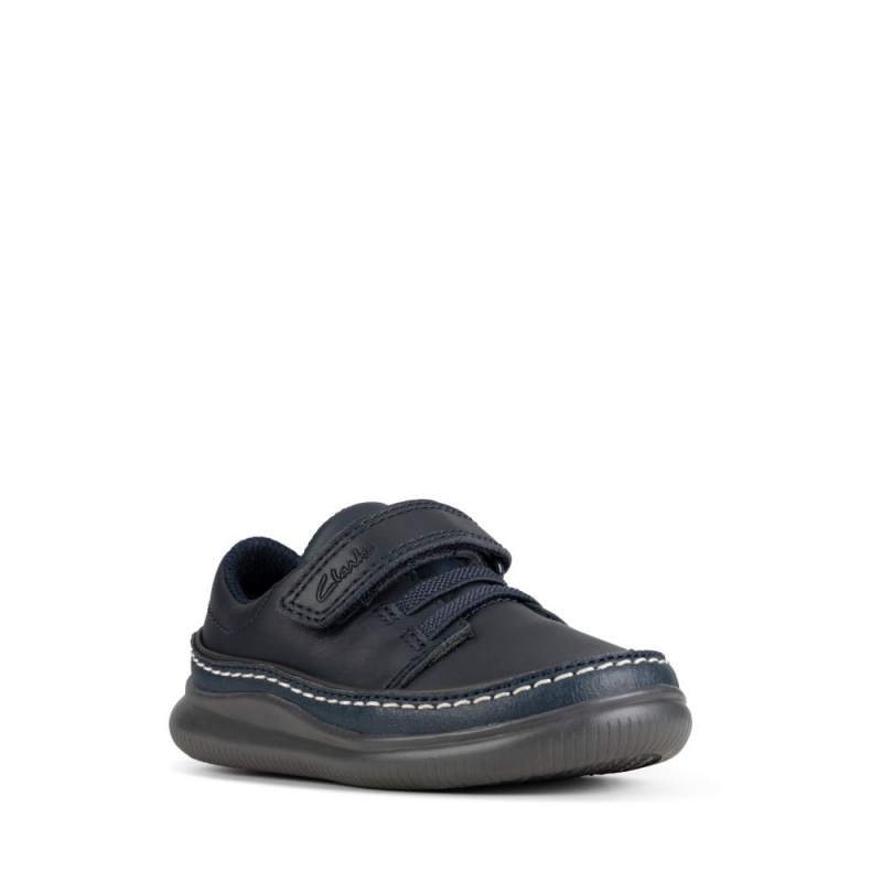 Clarks Crest Aero Toddler Παπουτσια για κοριτσια σκουρο μπλε | GR580364