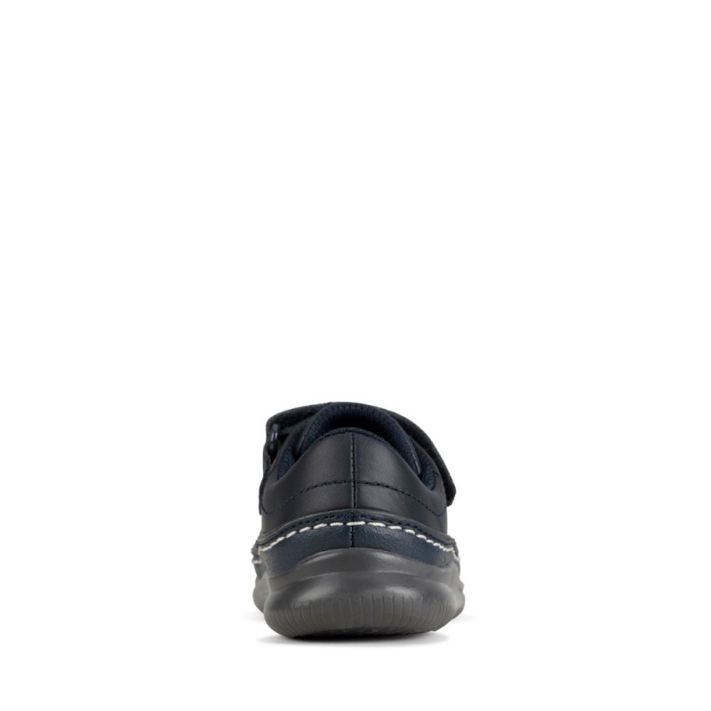 Clarks Crest Aero Toddler Παπουτσια για κοριτσια σκουρο μπλε | GR580364