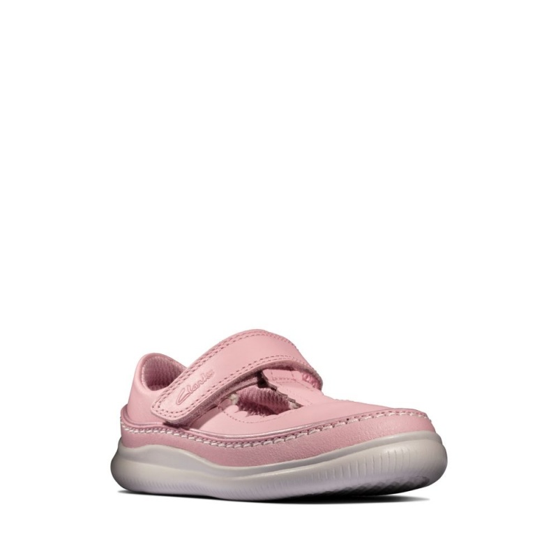 Clarks Crest Sky Toddler Παπουτσια για κοριτσια ροζ | GR602498