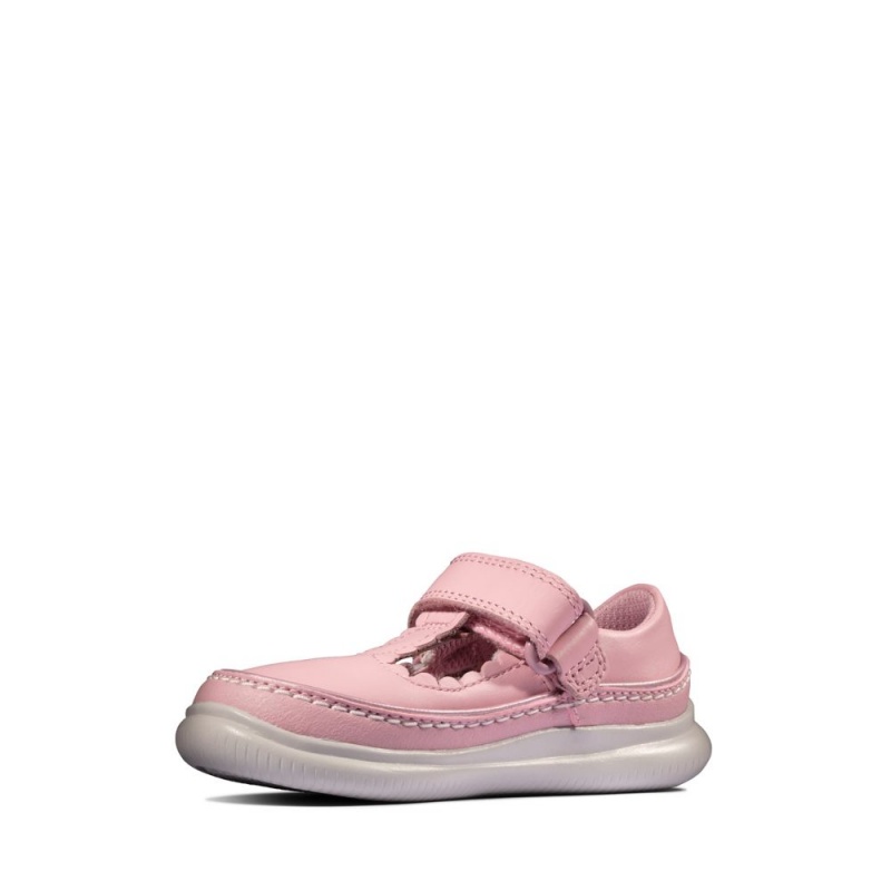 Clarks Crest Sky Toddler Παπουτσια για κοριτσια ροζ | GR602498