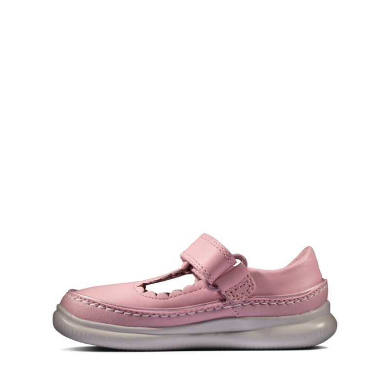 Clarks Crest Sky Toddler Παπουτσια για κοριτσια ροζ | GR602498