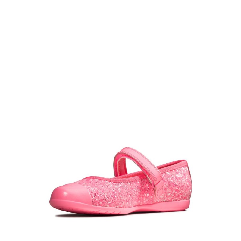 Clarks Dance Tap Toddler Παπουτσια για κοριτσια ροζ | GR854219