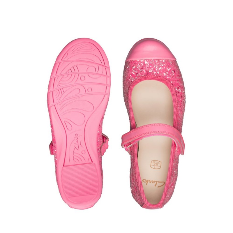 Clarks Dance Tap Toddler Παπουτσια για κοριτσια ροζ | GR854219