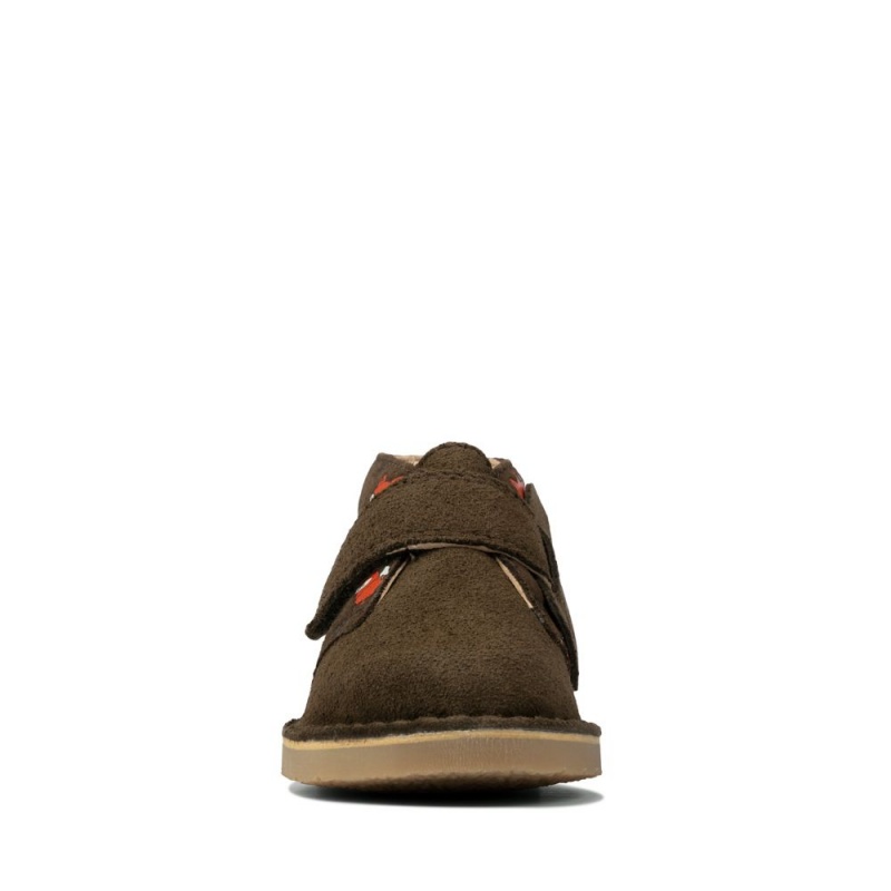 Clarks Desert Boot 2 Toddler Μποτακια για κοριτσια Χακί | GR325047