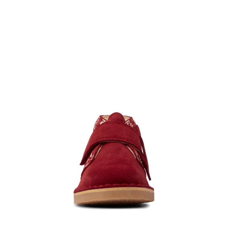 Clarks Desert Boot 2 Toddler Μποτακια για κοριτσια μπορντο | GR327698