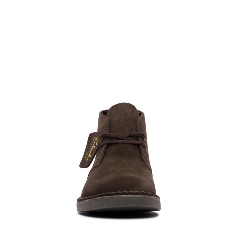 Clarks Desert Boot Evo Μποτακια ανδρικα σκούρο καφε | GR354697