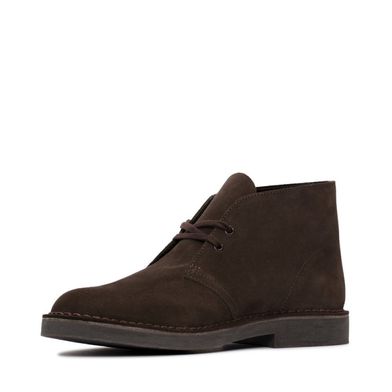 Clarks Desert Boot Evo Μποτακια ανδρικα σκούρο καφε | GR354697