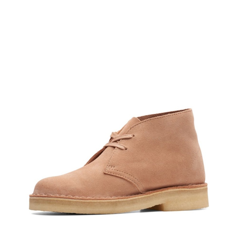 Clarks Desert Boot Μποτακια γυναικεια Μπεζ | GR209175