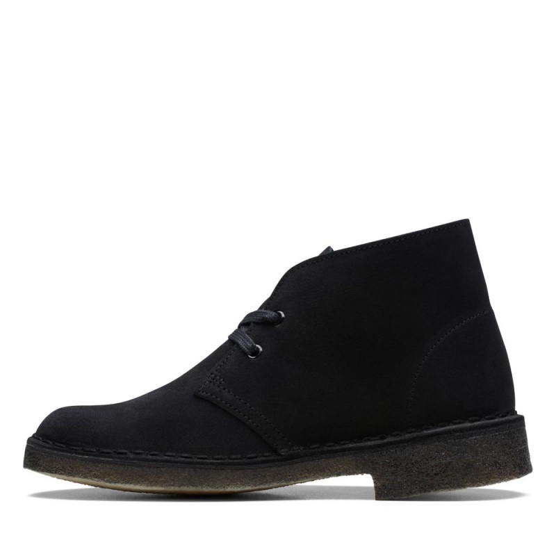 Clarks Desert Boot Μποτακια γυναικεια μαυρα | GR245097