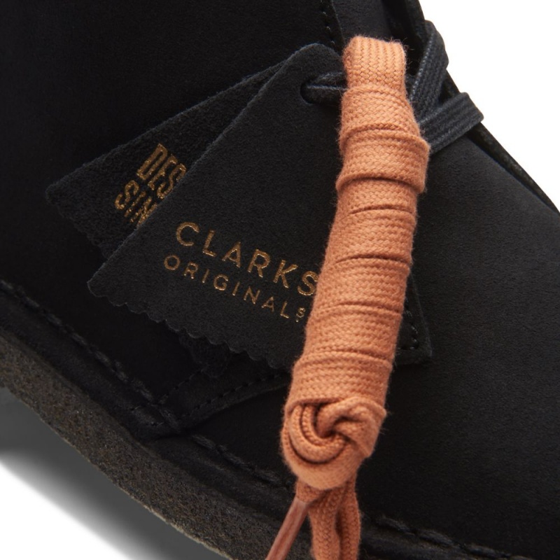 Clarks Desert Boot Μποτακια γυναικεια μαυρα | GR245097