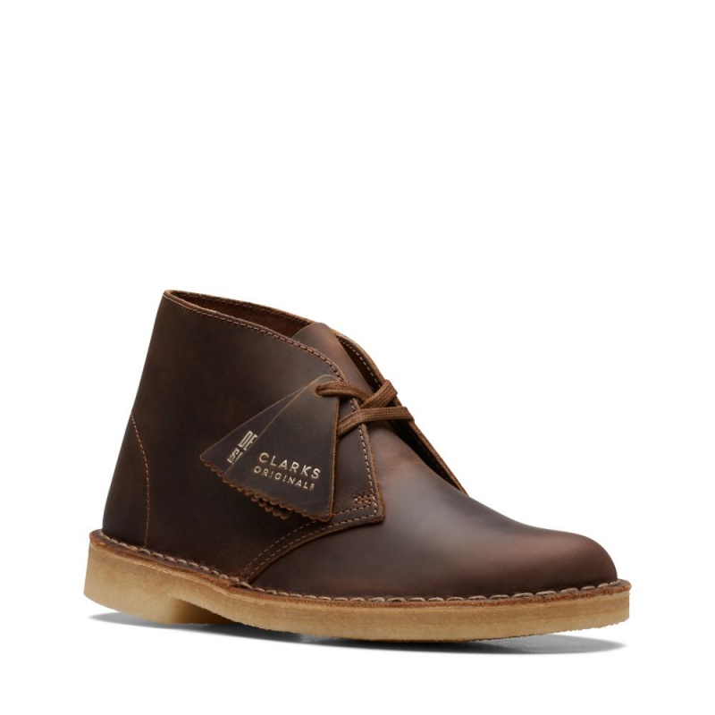 Clarks Desert Boot Μποτακια γυναικεια σκούρο καφε | GR945376