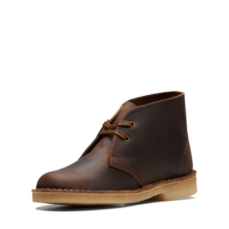 Clarks Desert Boot Μποτακια γυναικεια σκούρο καφε | GR945376