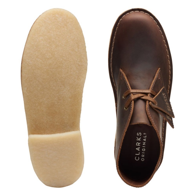 Clarks Desert Boot Μποτακια γυναικεια σκούρο καφε | GR945376