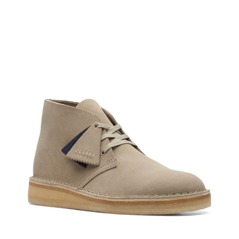 Clarks Desert Coal Μποτακια ανδρικα γκρι | GR571602