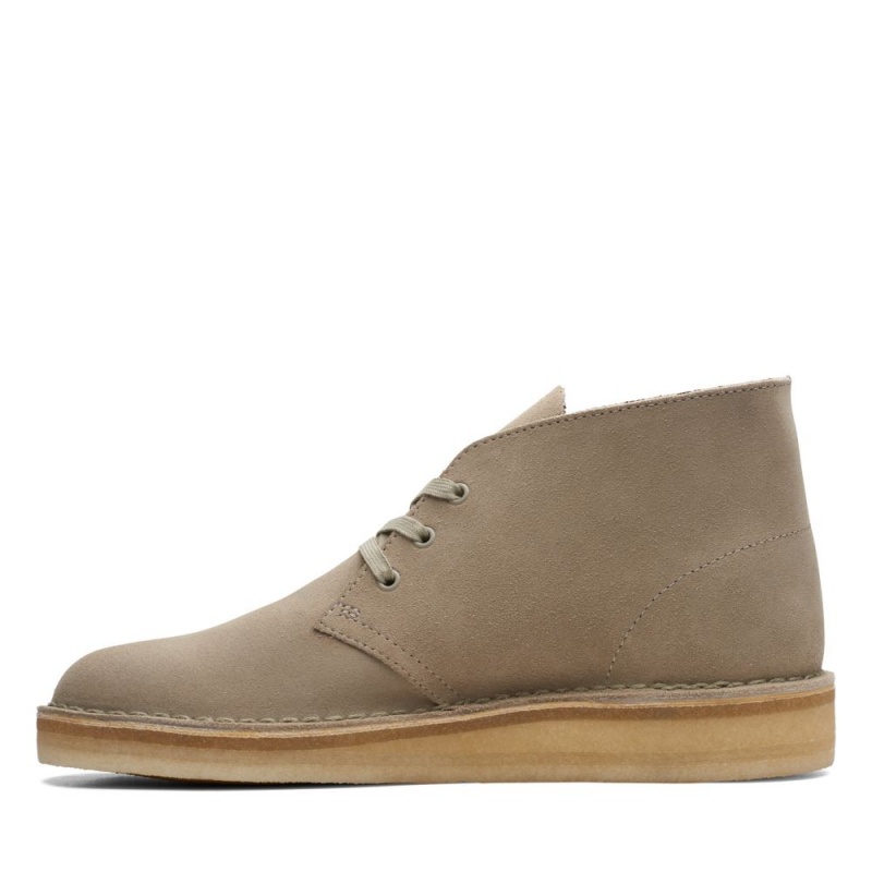 Clarks Desert Coal Μποτακια ανδρικα γκρι | GR571602