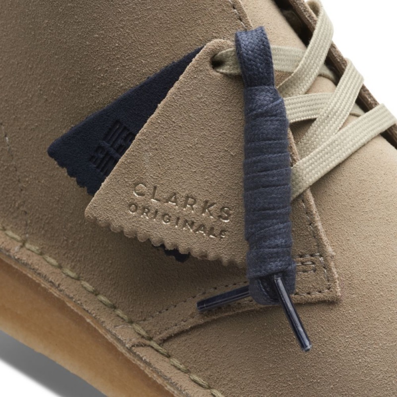 Clarks Desert Coal Μποτακια ανδρικα γκρι | GR571602