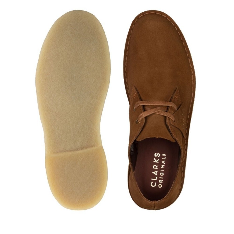 Clarks Desert Khan επισημα παπουτσια ανδρικα καφε | GR984503