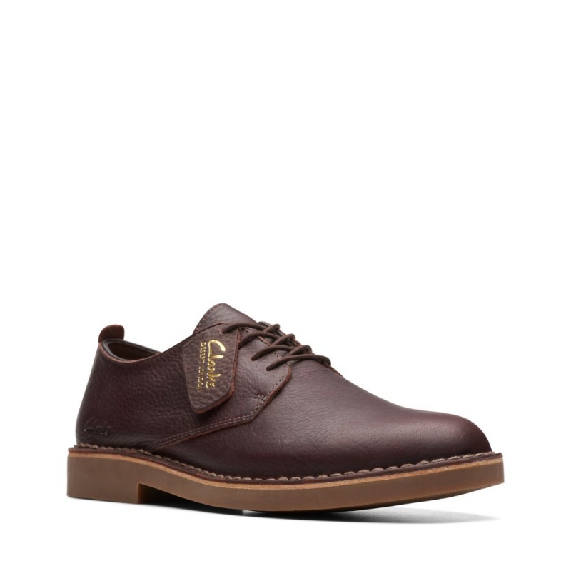 Clarks Desert London Evo επισημα παπουτσια ανδρικα σκούρο καφε | GR420698