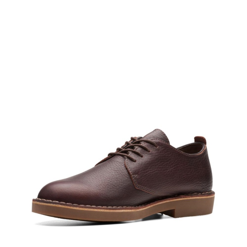 Clarks Desert London Evo επισημα παπουτσια ανδρικα σκούρο καφε | GR420698