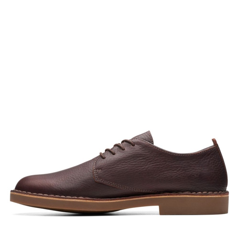 Clarks Desert London Evo επισημα παπουτσια ανδρικα σκούρο καφε | GR420698