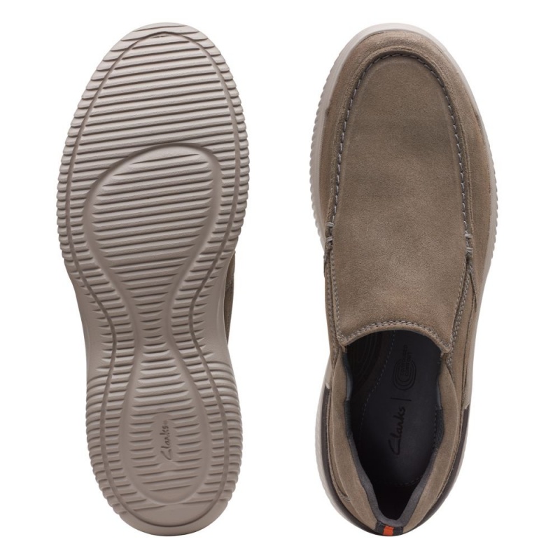 Clarks Donaway Free Loafers ανδρικα γκρι | GR671028