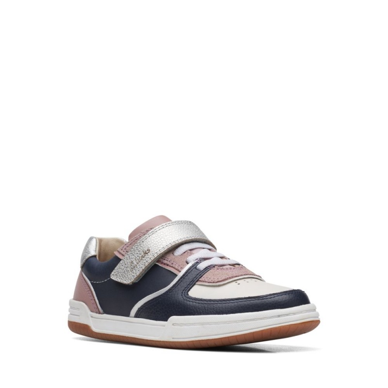 Clarks Fawn Craft Παπουτσια για κοριτσια Pink/Navy | GR870945