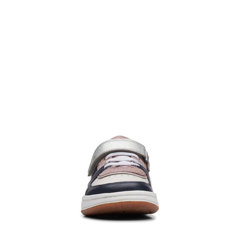 Clarks Fawn Craft Παπουτσια για κοριτσια Pink/Navy | GR870945