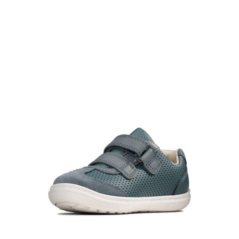 Clarks Flash Beau Toddler Παπουτσια για κοριτσια σκουρο μπλε | GR275643