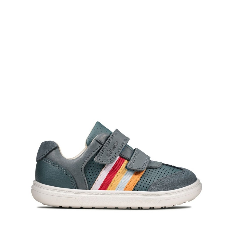 Clarks Flash Beau Toddler Παπουτσια για κοριτσια σκουρο μπλε | GR275643