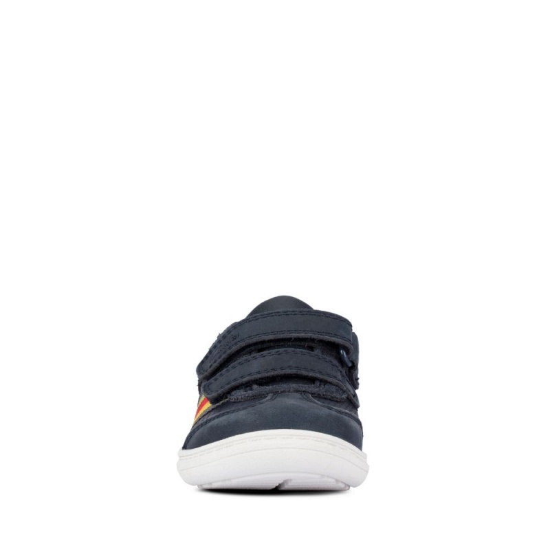 Clarks Flash Beau Toddler Παπουτσια για αγορια σκουρο μπλε | GR479281