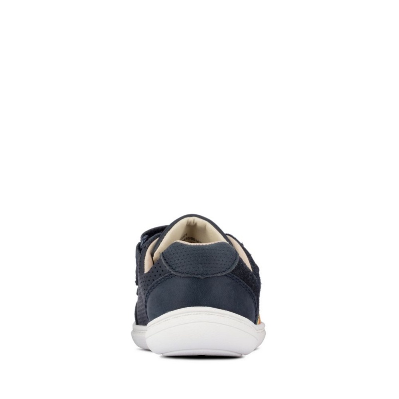 Clarks Flash Beau Toddler Παπουτσια για αγορια σκουρο μπλε | GR479281