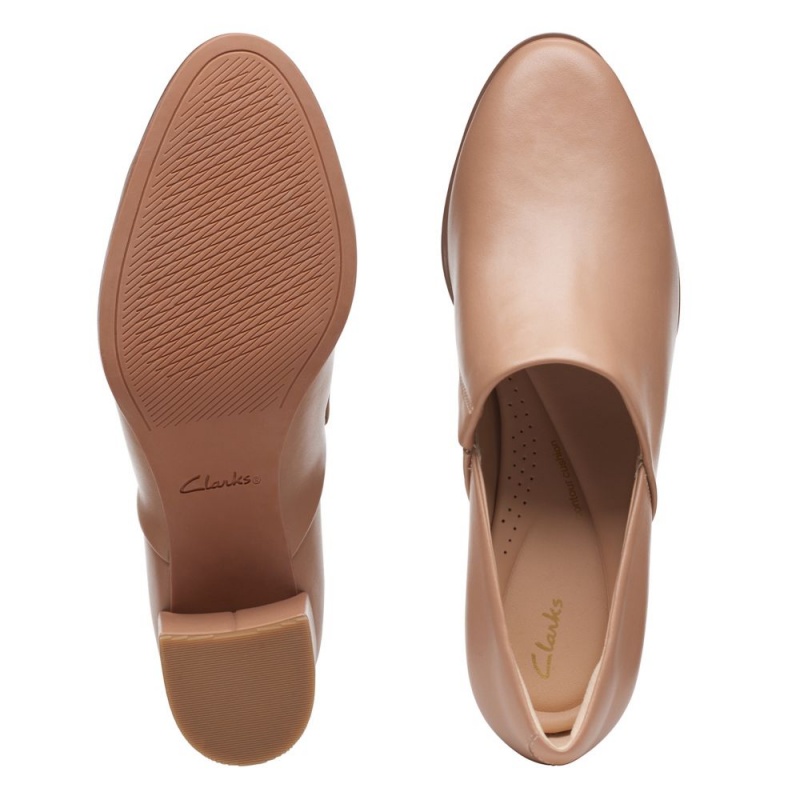 Clarks Freva 55 Lily Τακούνια γυναικεια Μπεζ | GR264810