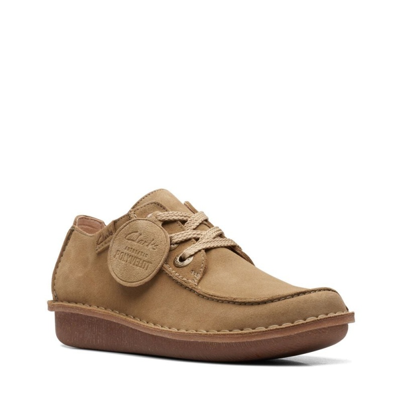 Clarks Funny Dream Φλατ Παπουτσια γυναικεια καφε | GR017692