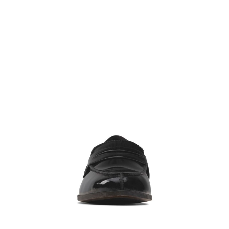 Clarks Hamble Loafers γυναικεια μαυρα | GR764281