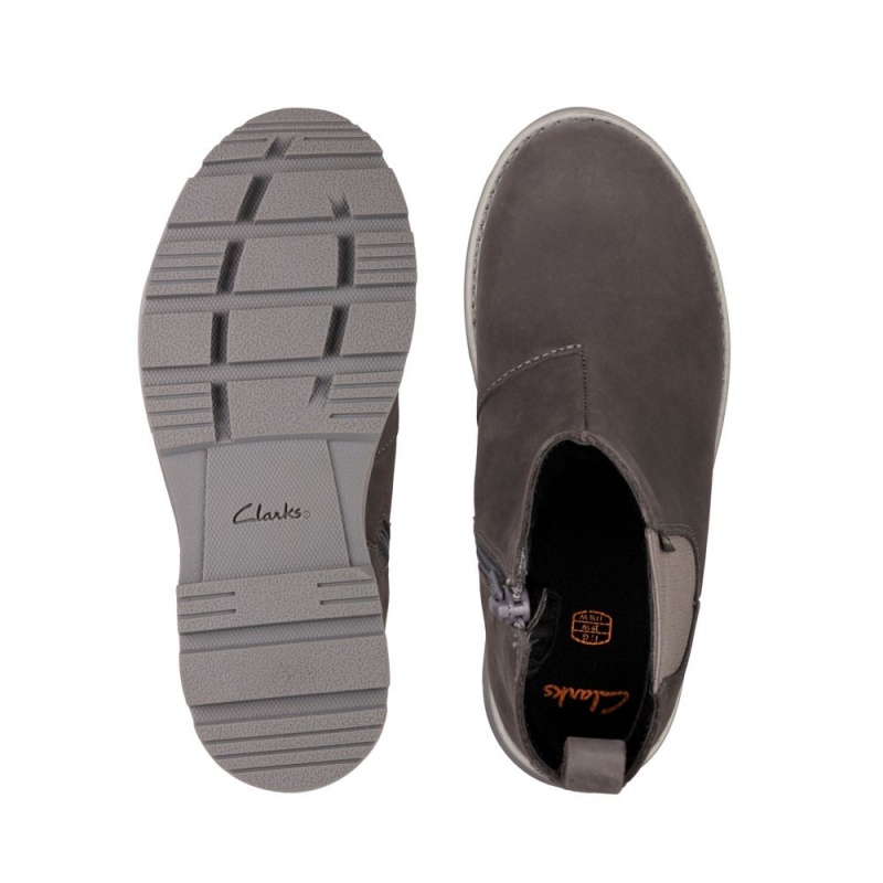 Clarks Heath Sea GORE-TEX Μποτακια για αγορια σκούρο γκρι | GR392840