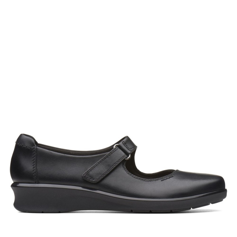 Clarks Hope Henley Φλατ Παπουτσια γυναικεια μαυρα | GR216405