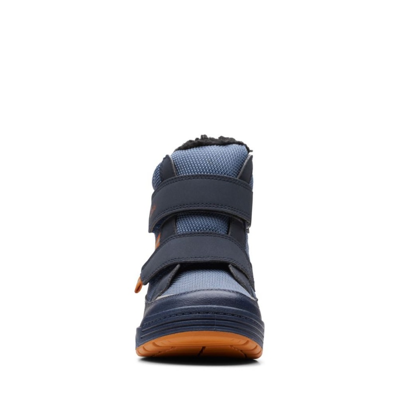 Clarks Jumper Jump Μποτακια για αγορια μπλε | GR360471