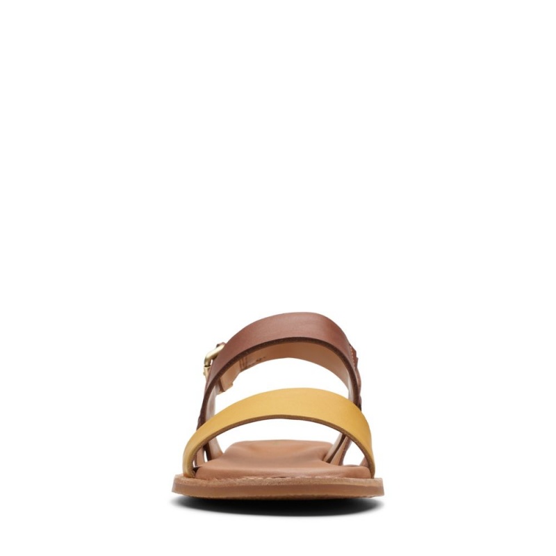 Clarks Karsea Strap Σανδαλια γυναικεια καφε | GR305689