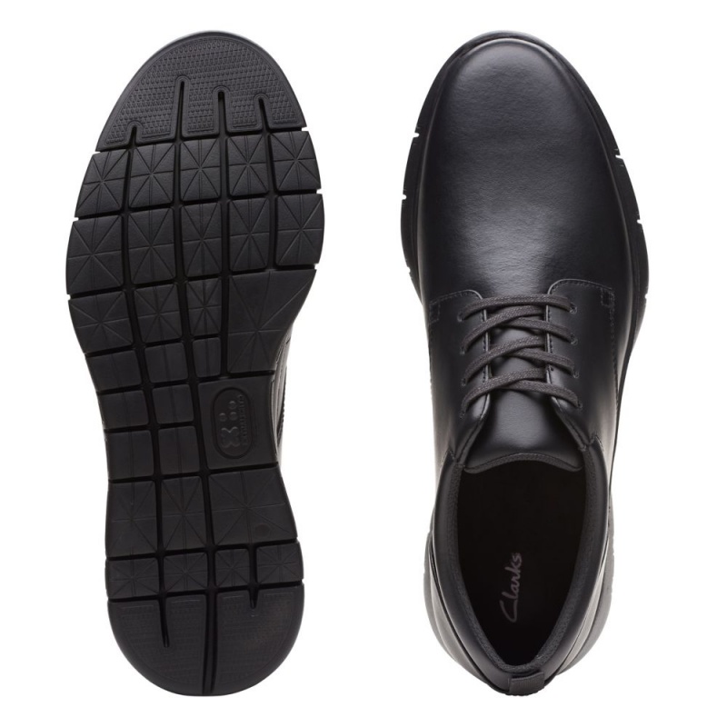 Clarks LT Tie Αθλητικα Παπουτσια ανδρικα μαυρα | GR609231