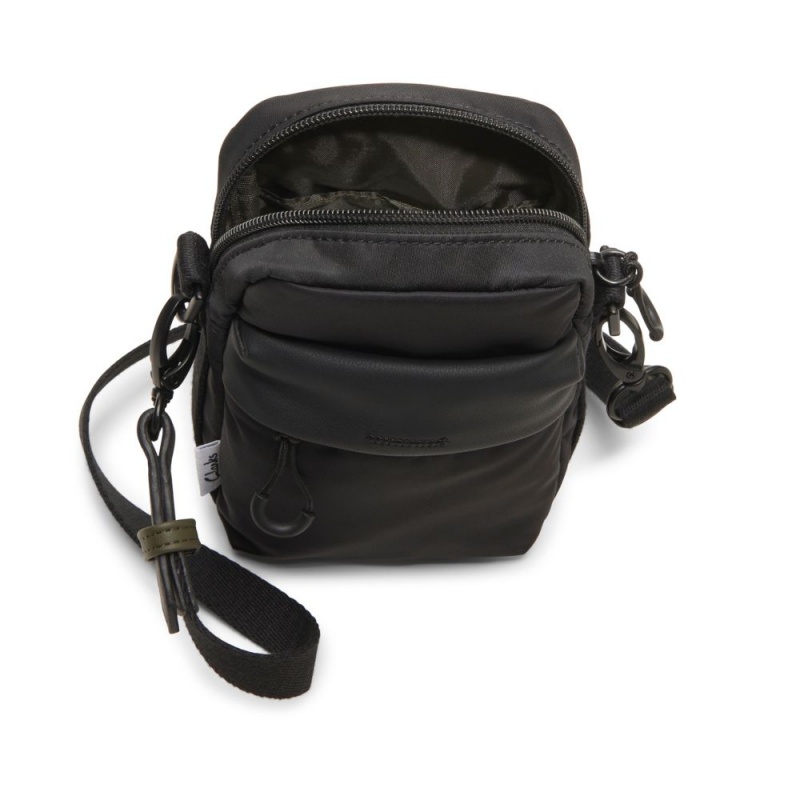 Clarks Marathon Nano Τσάντες Cross Body γυναικεια μαυρα | GR675319