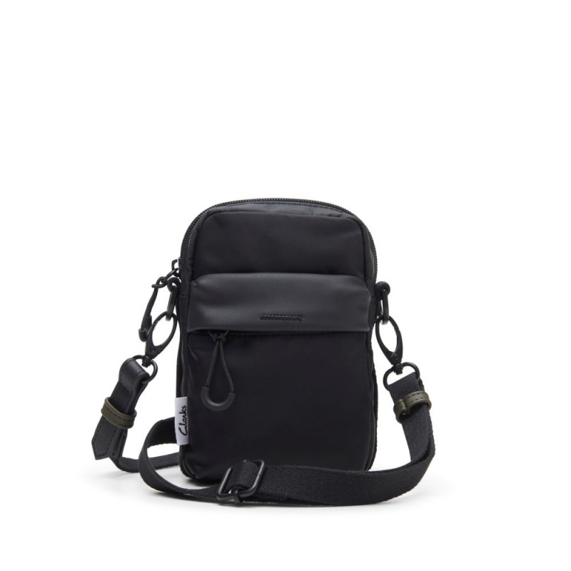 Clarks Marathon Nano Τσάντες Cross Body γυναικεια μαυρα | GR675319