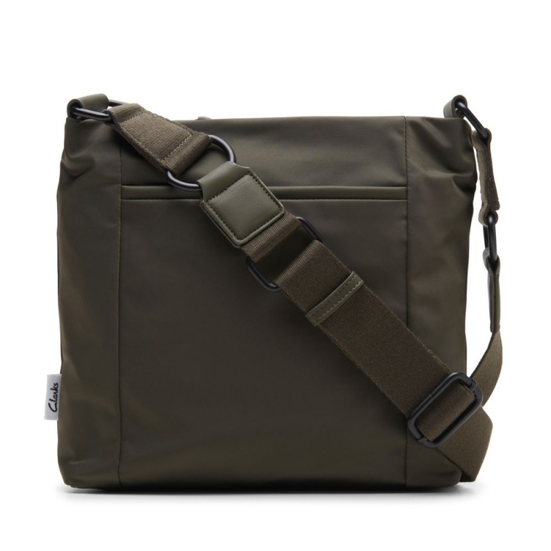 Clarks Marathon Swift Τσάντες Cross Body γυναικεια Ελιά | GR630125