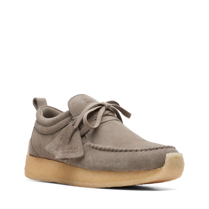 Clarks Maycliffe Αθλητικα Παπουτσια ανδρικα γκρι | GR250416