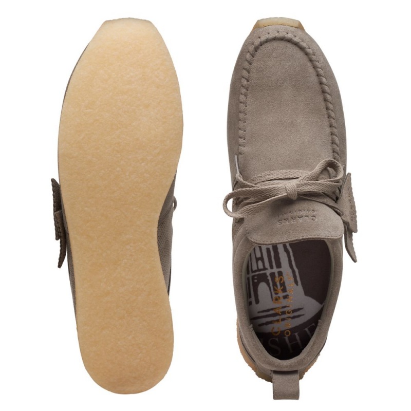 Clarks Maycliffe Αθλητικα Παπουτσια ανδρικα γκρι | GR250416