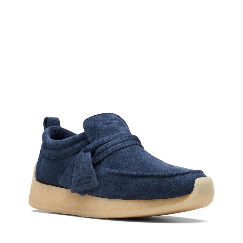 Clarks Maycliffe Αθλητικα Παπουτσια ανδρικα σκούρο μπλε | GR657182