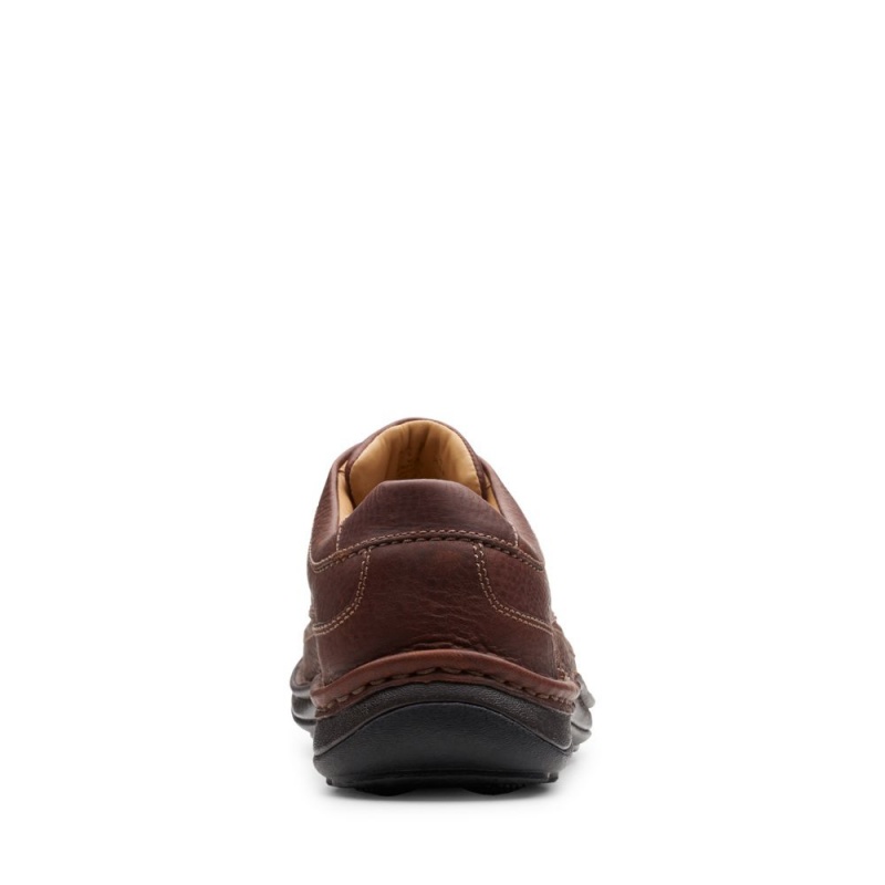 Clarks Nature Three επισημα παπουτσια ανδρικα καφε | GR952341