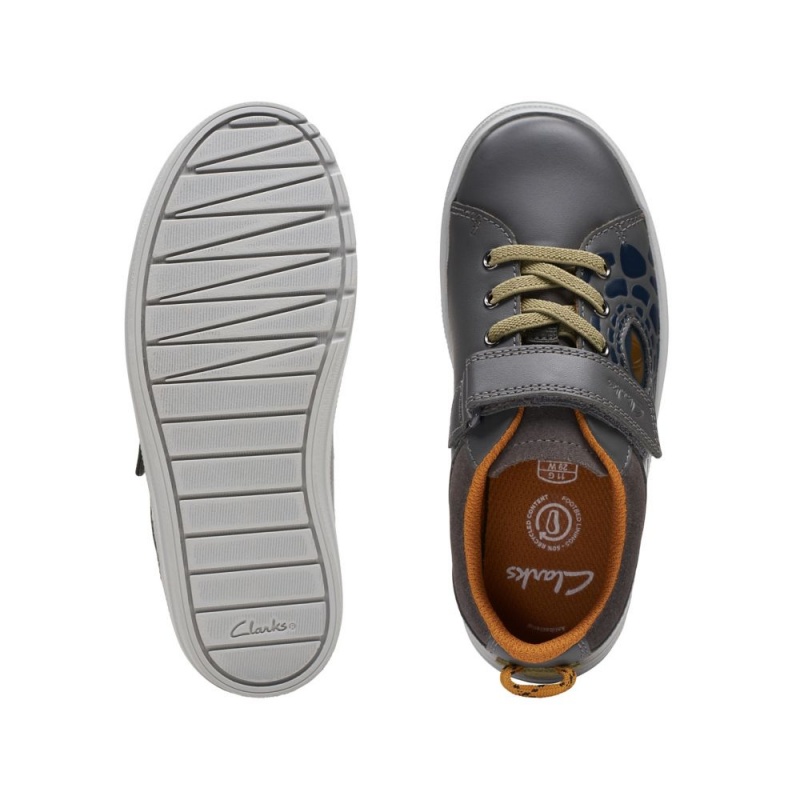 Clarks Nova Roar Παπουτσια για κοριτσια γκρι | GR209547