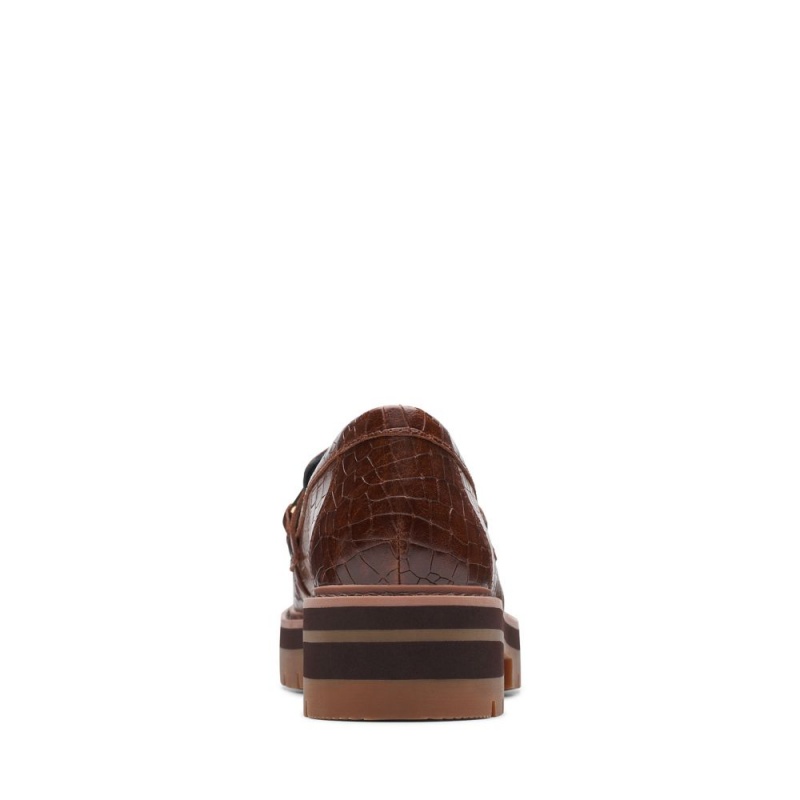 Clarks Orianna Bit Loafers γυναικεια καφε | GR613792