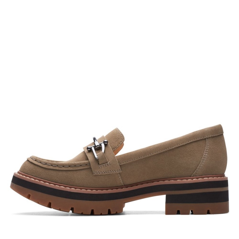 Clarks Orianna Bit Loafers γυναικεια σκούρο καφε | GR173602